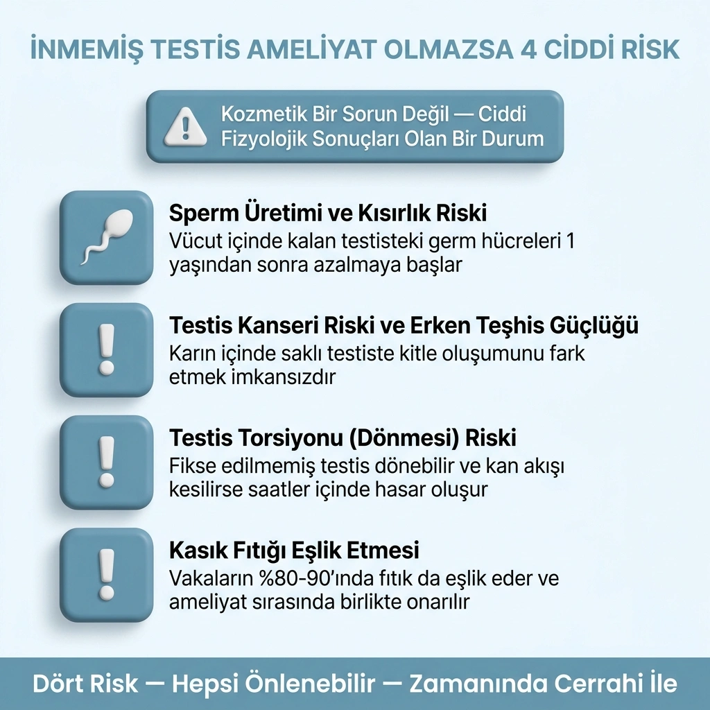 bebeklerde inmemiş testis görüntüsü
