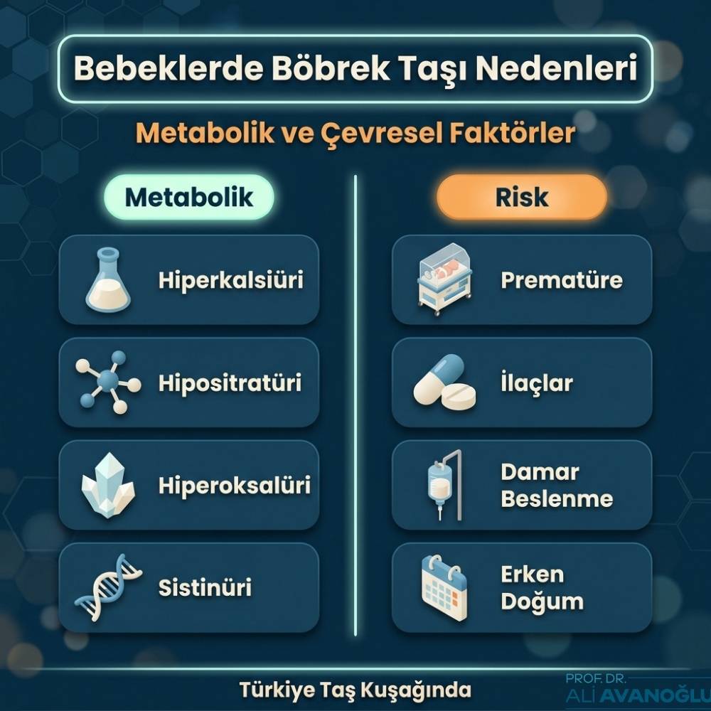 bebeklerde böbrek taşı belirtileri