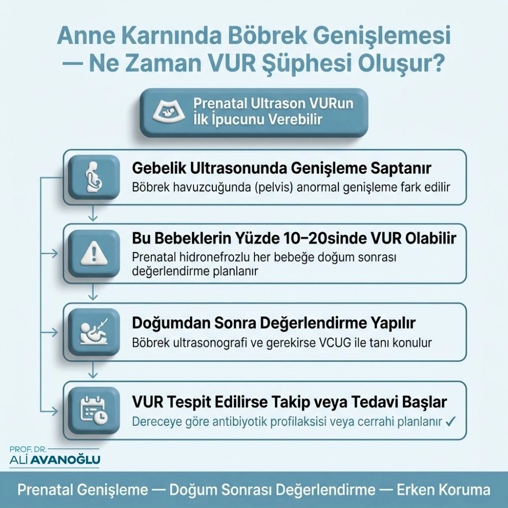 çocuklarda böbrek reflüsü belirtileri