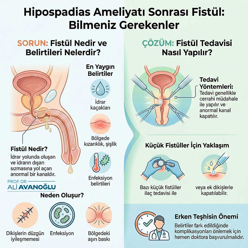 Hipospadias Ameliyatı Sonrası Fistül
