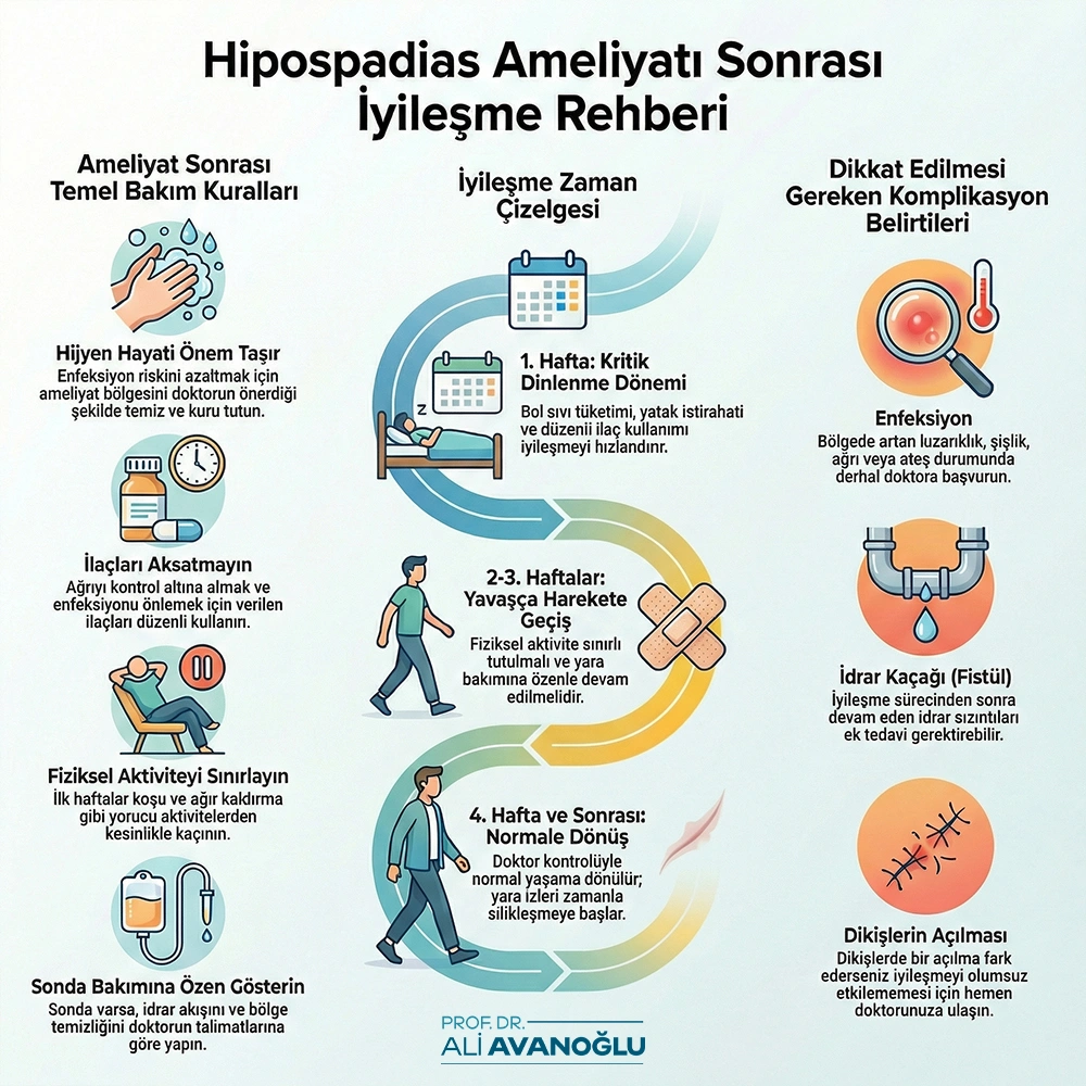 Hipospadias Ameliyatı Sonrası İyileşme Süreci