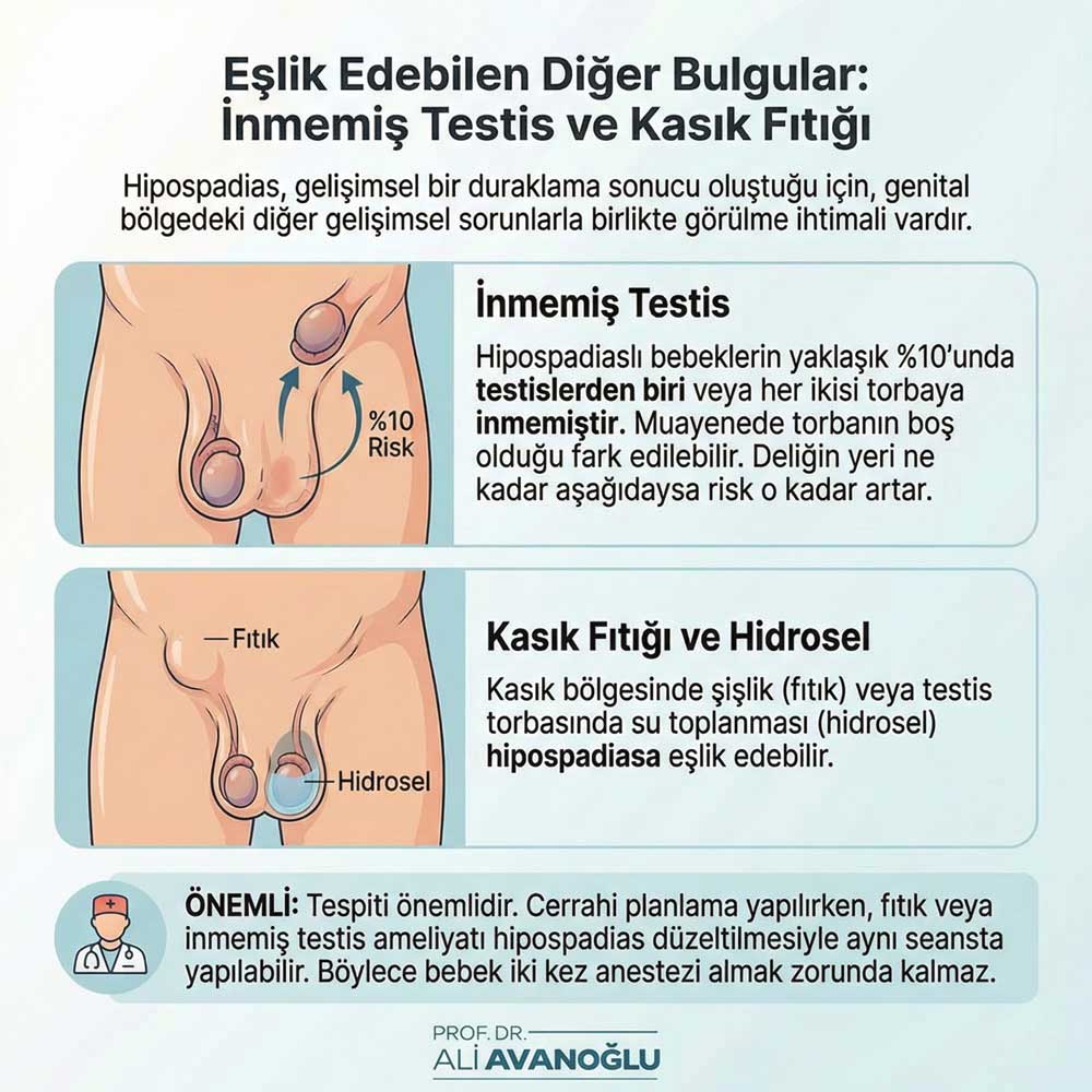 İnmemiş Testis ve Kasık Fıtığı
