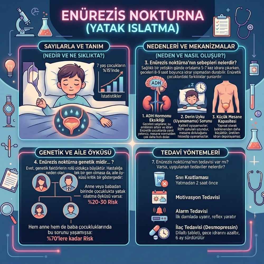 Enürezis nokturna nasıl geçer?