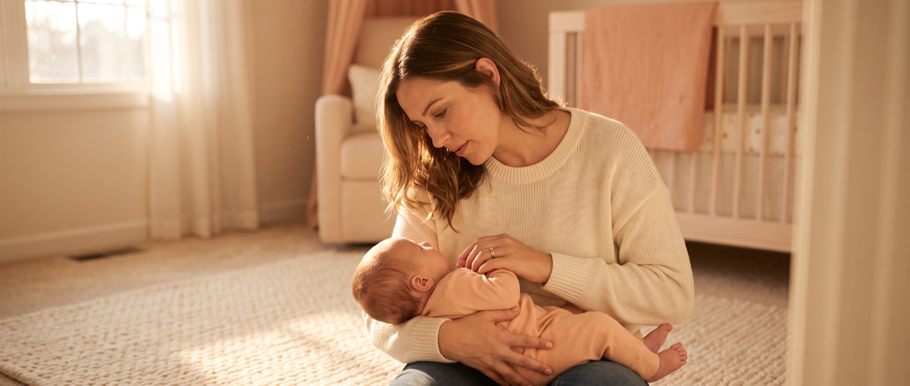 pink stain in a baby's diaper – women's club
